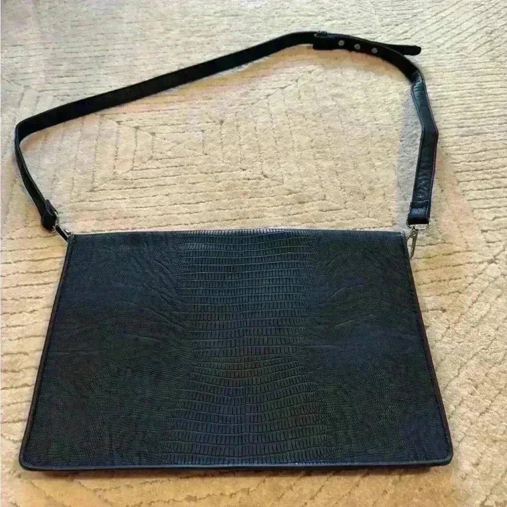 Francine’s collections Lenox lizard shoulder purse